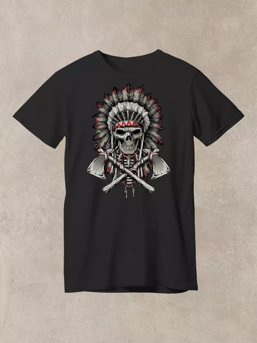 Indian skull T-shirt 3XL