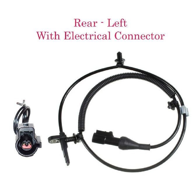 ABS Wheel Speed Sensor W/Connector Rear Left Fit Five Hundred Freestyle  Montego