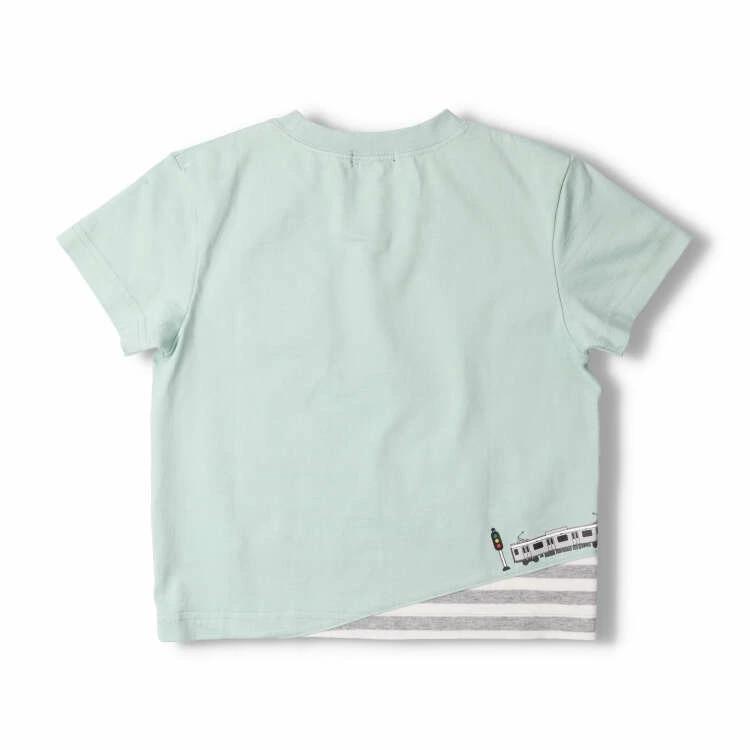 【Kinderkleidung】 Hungry Heart (Hungriges Herz) Tokyu Eisenbahn Wechsel Kurzarm T-Shirt 90cm-140cm K30892