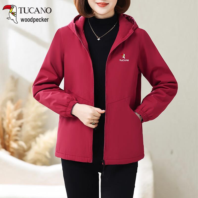 Woodpecker Women's Plush Lined Hooded Jacket