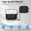 For Airpods Pro 3 Case Cover Earphone Protective Silicone Cover (with Carabiner + Lanyard + Cleaning Pen) Case for Airpods Pro 3