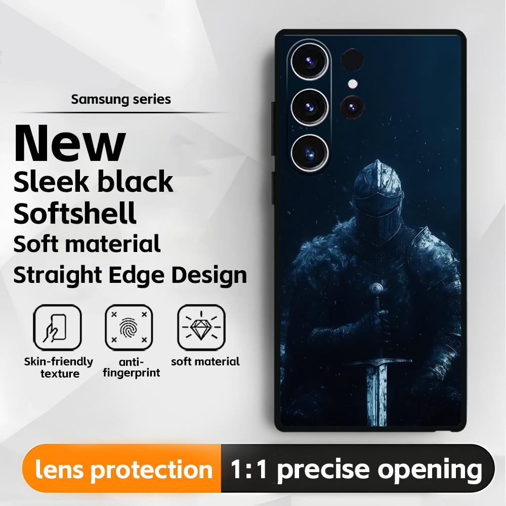 Classic Game DARK SOULS  Phone Case For Samsung Galaxy S26 S25 S24 S23 S22 S21 Plus Ultra Note20 Soft Black