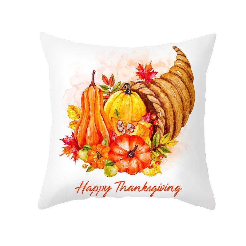 Autumn Harvest Pumpkin Pillow Cover Shopee Home Furnishings Nordic Peach Skin Pillow Cover Sofa Cushion