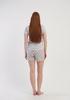 Women's Pajama Shorts Short Sleeve Vienetta Cotton L Loose Nice For Summer