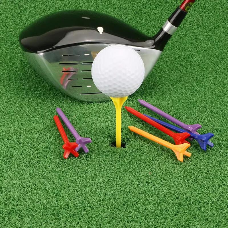 Fengyi gemischtfarbige Kunststoff-Golftees (100er-Packung)
