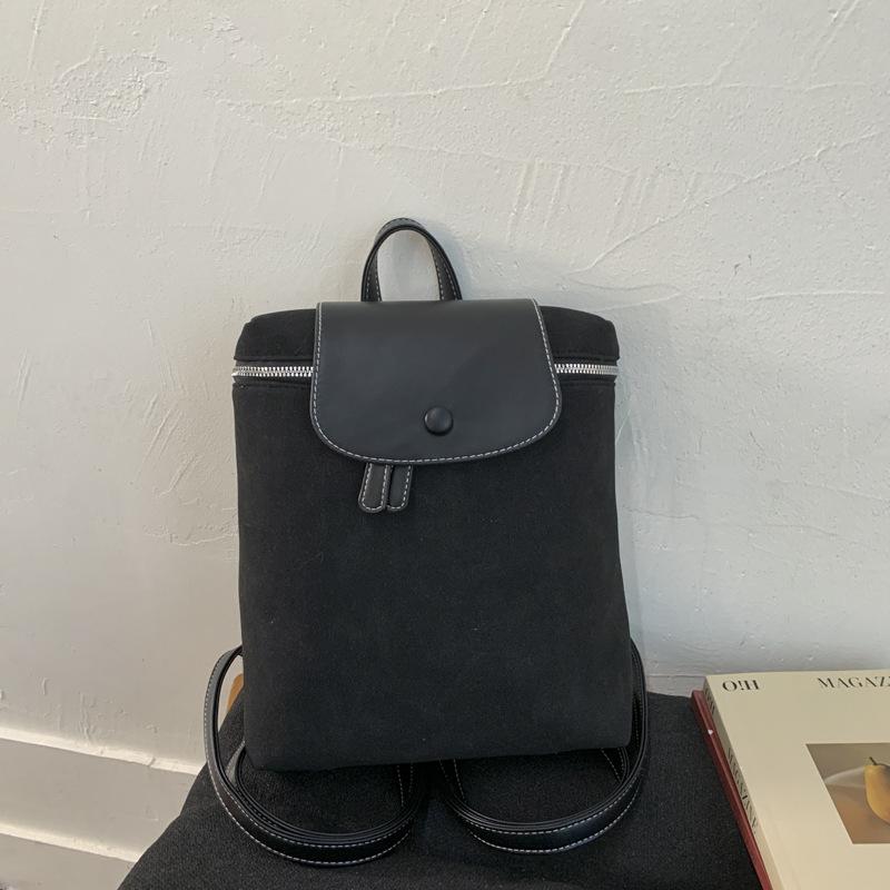 

Fashion retro matte handbag women s autumn and winter new high-end backpack commuter backpack