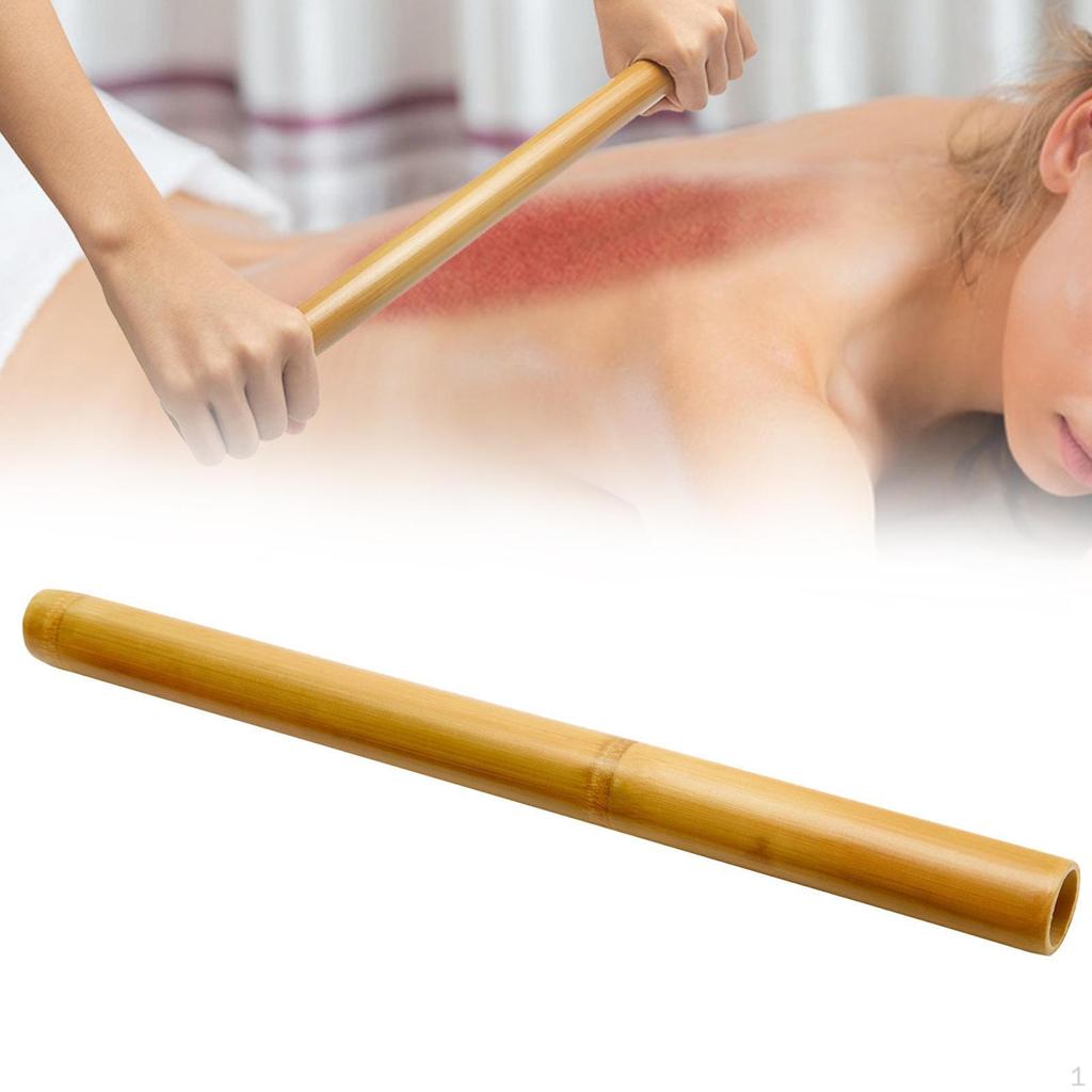 Bamboo Massage Roller for Body Relaxation And Muscle Relief