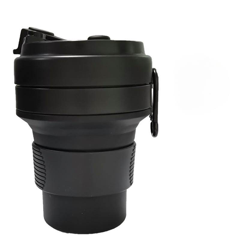 350ml Tumbler Home Office Leisure Coffee Cup Portable Edible Silicon Folding Bottle