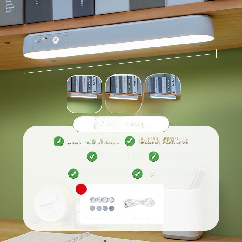 USB Rechargeable Eye Protection Desk Lamp with Remote Control for Dorms and Bedroom