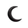 Wooden Moon Handmade Hair Stick Hairpin Hair Fork Clip Comb Ladies Crescent-shaped Personality Thick Hair Clip Styling Tools