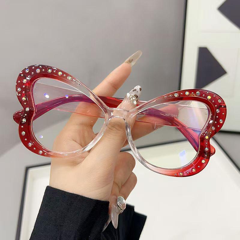 Butterfly Shape Anti Blue Light Glasses for Women Men High Quality Computer Eyewear Blue Light Blocking Eyeglasses