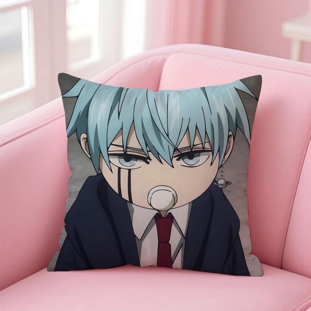 anime Mashle Magic and Muscles Cushion Cover Comfortable Reversible Pillow Cover Ideal for Car Sofa Bedroom & Beyond