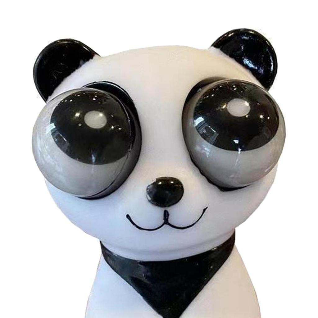 Panda Relaxing Toy Eye Popping Sensory Squeezing for Holiday Gifts Goodie