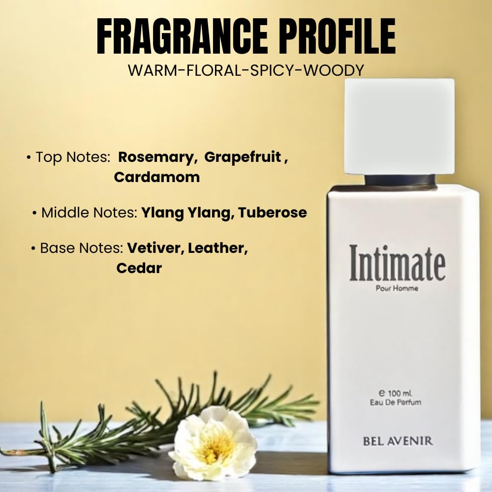 Long Lasting Perfume for Men | Office and Date Night Fragrance | Gift for Husband, Boyfriend | Smooth Fresh Notes | Eau De Parfum 100ml