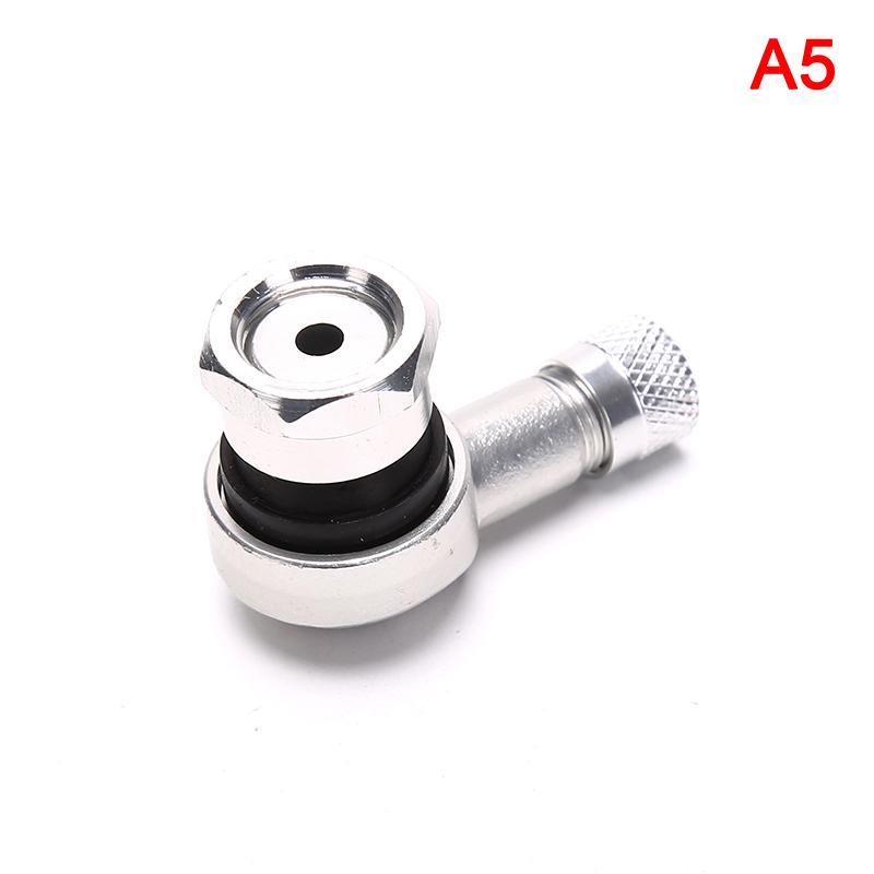 1pc Aluminum Alloy Valve Motorcycle Rim 90 Degree Angle Motorcycle Wheel Tire Tubeless Valve Stems For Rim Wheel Parts