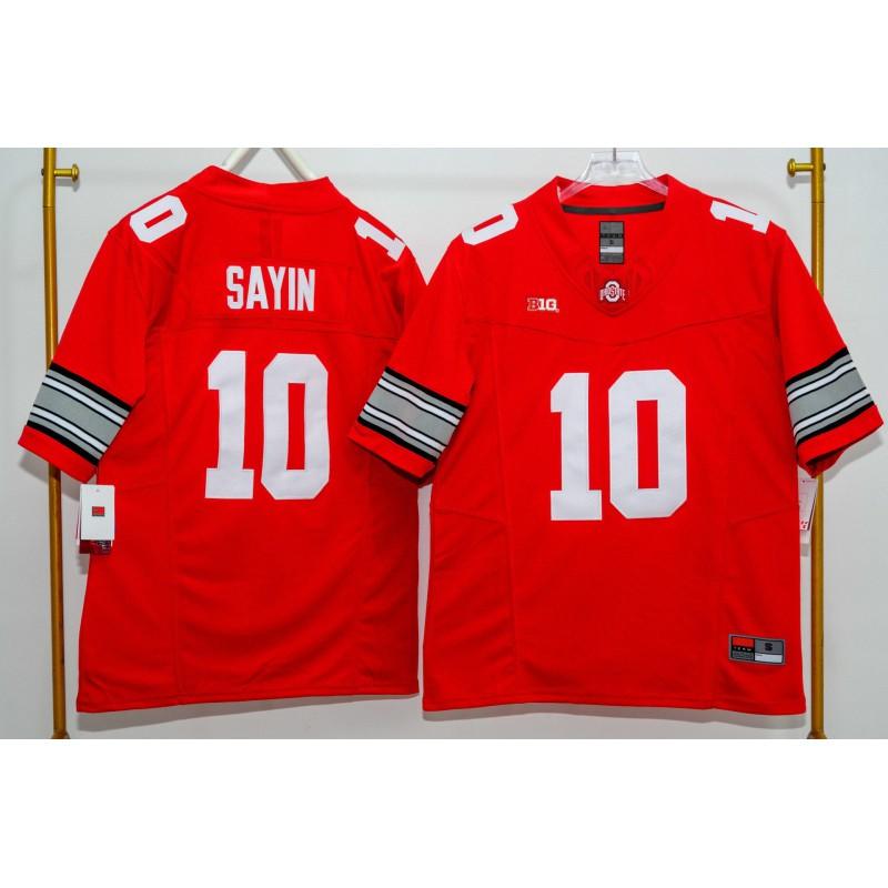 Ohio State Buckeyes NCAA Football Jersey 2026 College Team Uniform Embroidered Third Generation Retro Modern Styles