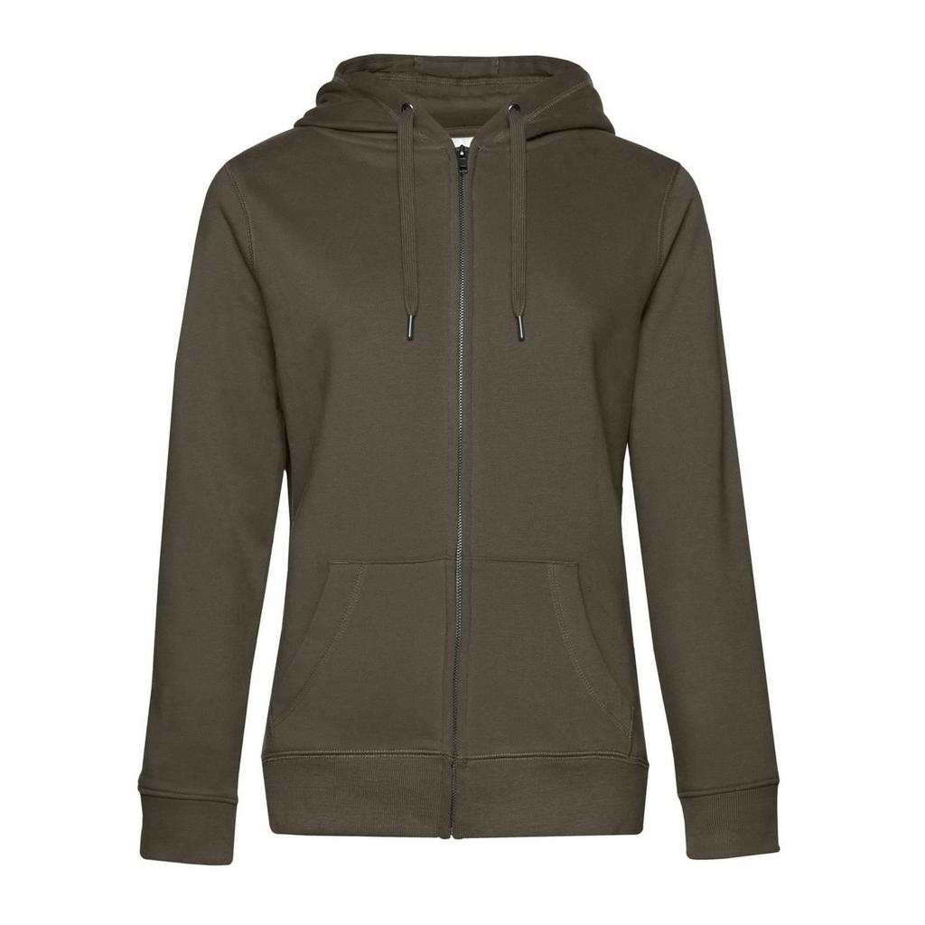 B&C Womens/Ladies Queen Full Zip Hoodie