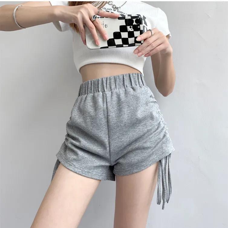 Women's High Waist Slimming Wide Leg Summer Sports Shorts