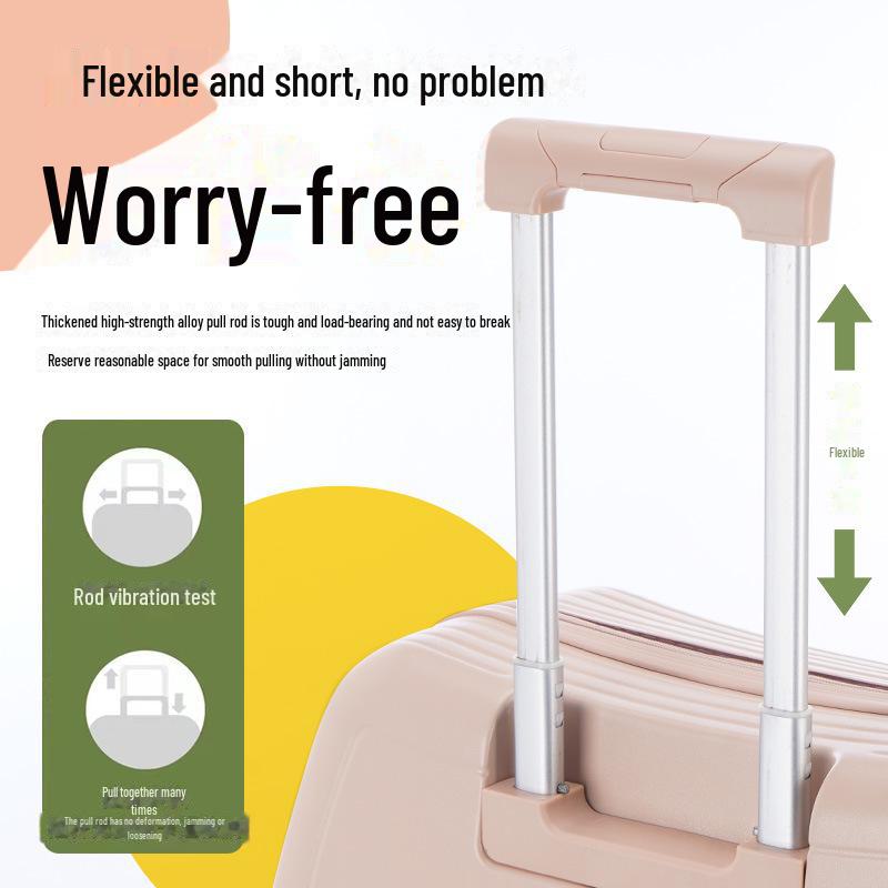 18-inch Lightweight Children's Ride-On Suitcase, Mini Cabin Trolley for Girls and Boys