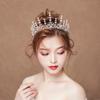 Svatební čelenka, elegantní svatební koruna, svatební šaty, sada vlasových doplňků, korejské barokní narozeninové doplňky