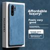 Phone Case for Huawei P30 Pro, Protective Cover for Huawei P30 Pro, Upgraded Skin-Like Matte Lens Full Protection Silicone Case - Coral Blue