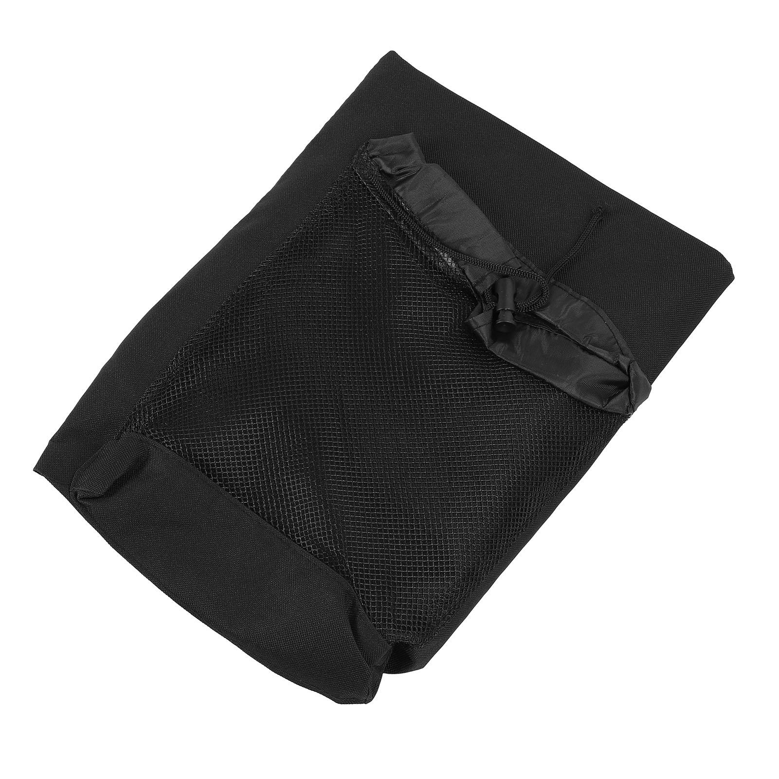 

Backpack Laundry Bag Black 600D Oxford Cloth Water Proof Clothes Hamper Bag for Travel