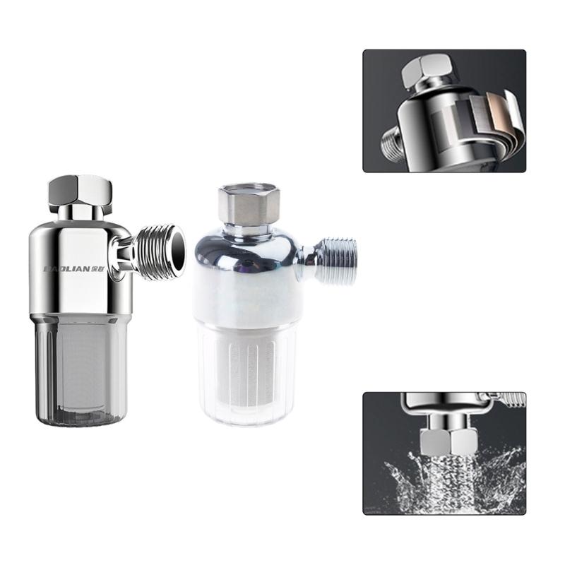 Scaldabagno per Bagno Filtro per Doccia Filtro per Acqua del Lavandino Riutilizzabile con Guarnizione a Prova di Perdite per Scaldabagno Lavatrice