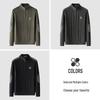 MONTAGUT Men's Pure Wool Half-High Collar Sweater