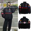 Gruba Bawełniana Haftowana Kurtka Motocyklowa Unisex Ciepła Odzież Wierzchnia Sporty Rowerowe