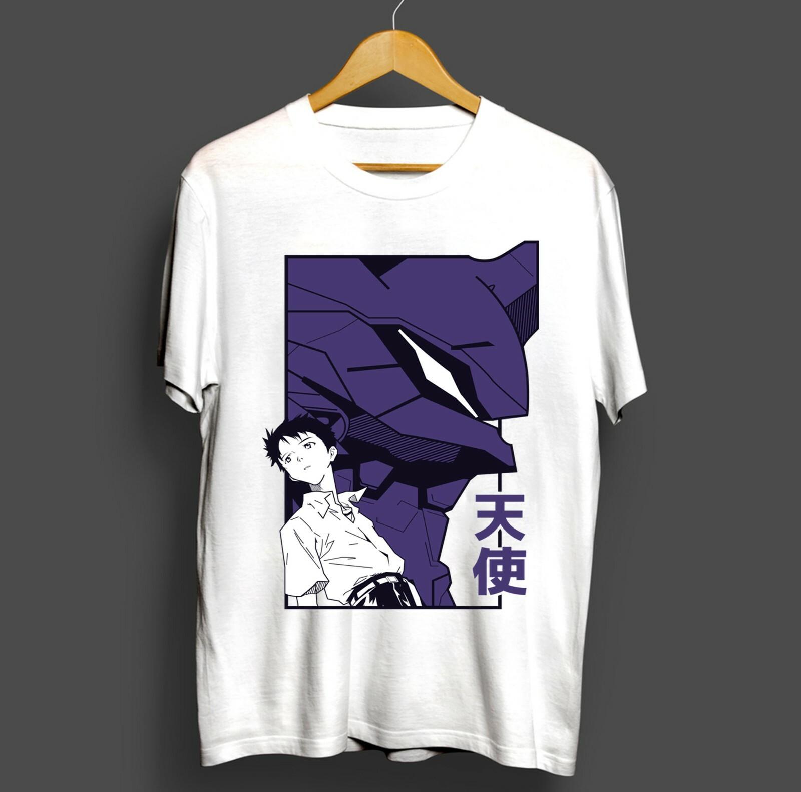 Neon Genesis Evangelion,Eva 01,Shinji Ikari, Rei Ayanami, Asuka,new T-Shirt Mens Womens Tees Top XL