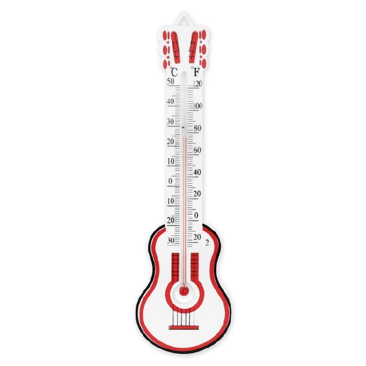 String Instruments Thermometer Guitar Violin Small Hygrometer Portable Guitar Shape Temperature and Humidity Meter 1