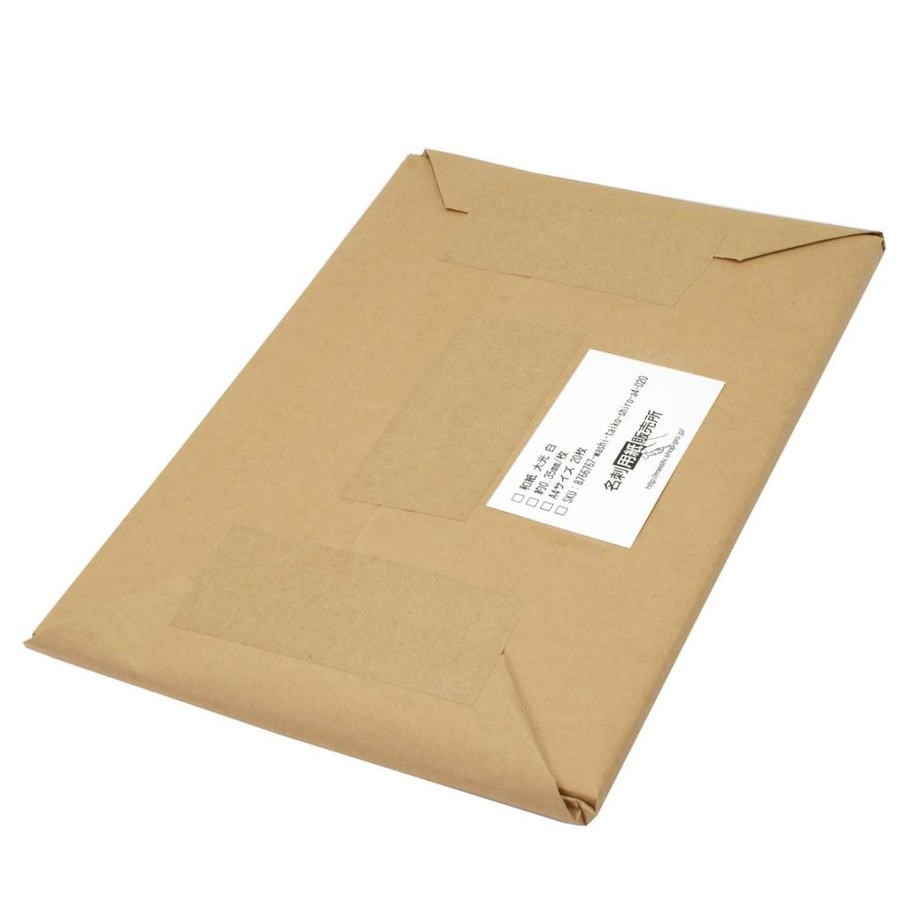 Mizuho Washi Daiko White per Extra Y 20 sheets Paper, approx. 0.35mm sheet, Thick, Grain, A4,