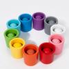 Multicolor Color Cups Matching Game Color Matching Sorting Cognition Game Education Toy  For Kids