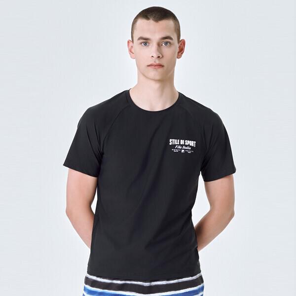 Fila Short Sleeve Rash Guard Fs2rsg2405m Blk