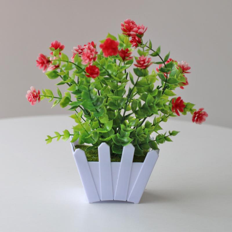 Eucalyptus Bonsai Artificial Green Plant for Home Decoration