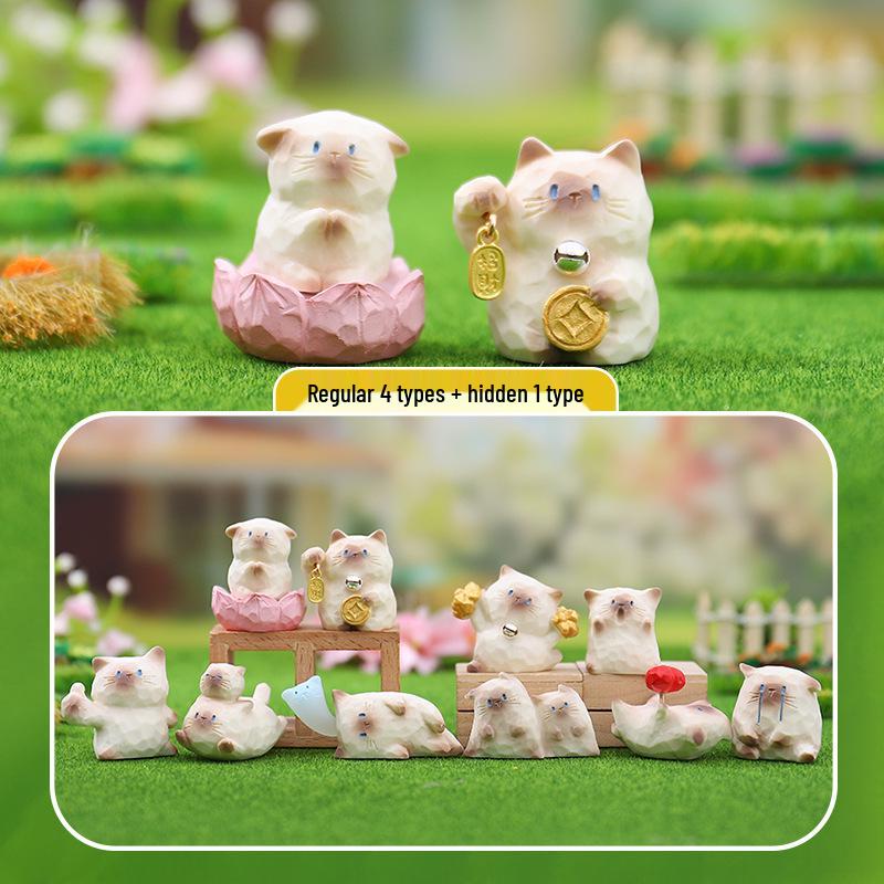 Guochao Hanfu Mädchen Figur: Frühlingsbrise Blind Box Sammlerstück – verträumte Dekoration & Geschenk