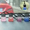 New Perfume Bottle Perfume Pendant Car-styling Air Freshener Hanging Glass Bottle Auto Ornament Diffuser For Essential Oils Tool