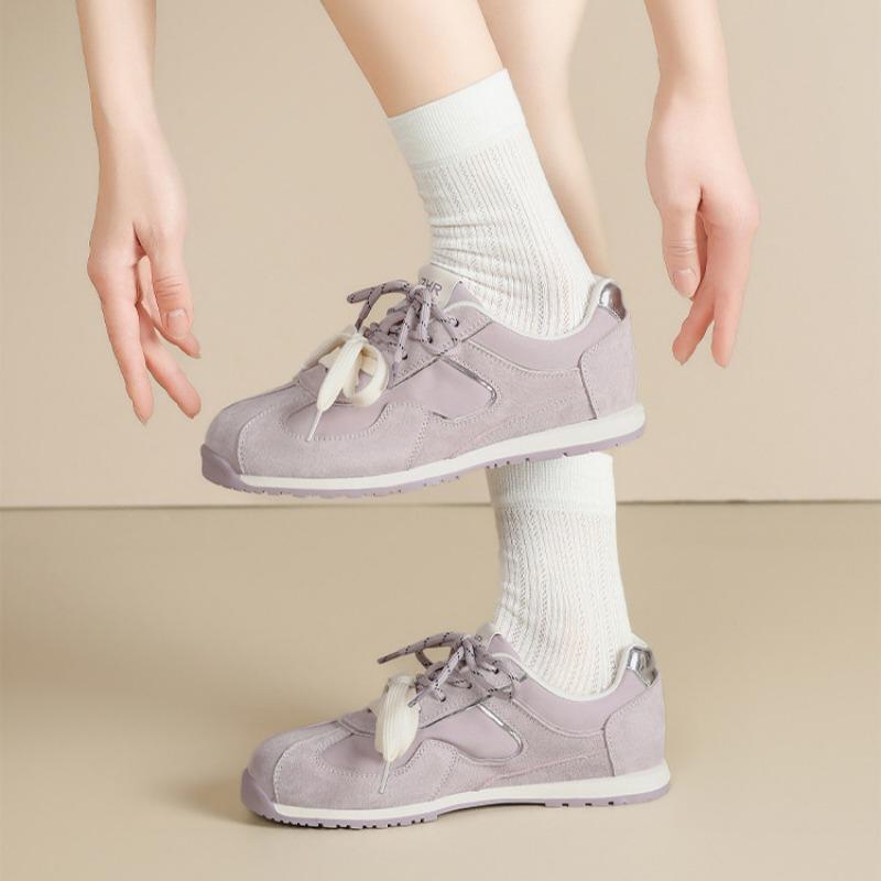 Ballettstil Tyske treningssko Supermyke flate såler Forrest Gump-sko Retro allsidige sportssko Lettvekt damesko