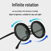 Purely Handmade Polarized ND2-400 9-Stop Adjustable Neutral Density Filter Sunglasses