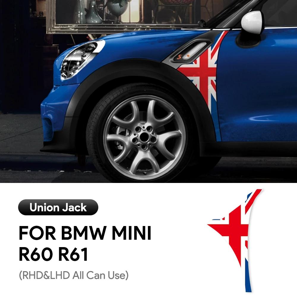 2 ks/Sada pro Mini Cooper R55 R56 R61 R60 Countryman Blatník Boční Mřížka Ozdoba Dekorace Samolepka Doplňky do Auta Auto-Styling