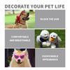 Cute Heart Design Dog Sunglasses PC Lens Wind Sand Dust Proof Protective Eyewears For Pet Walking Running