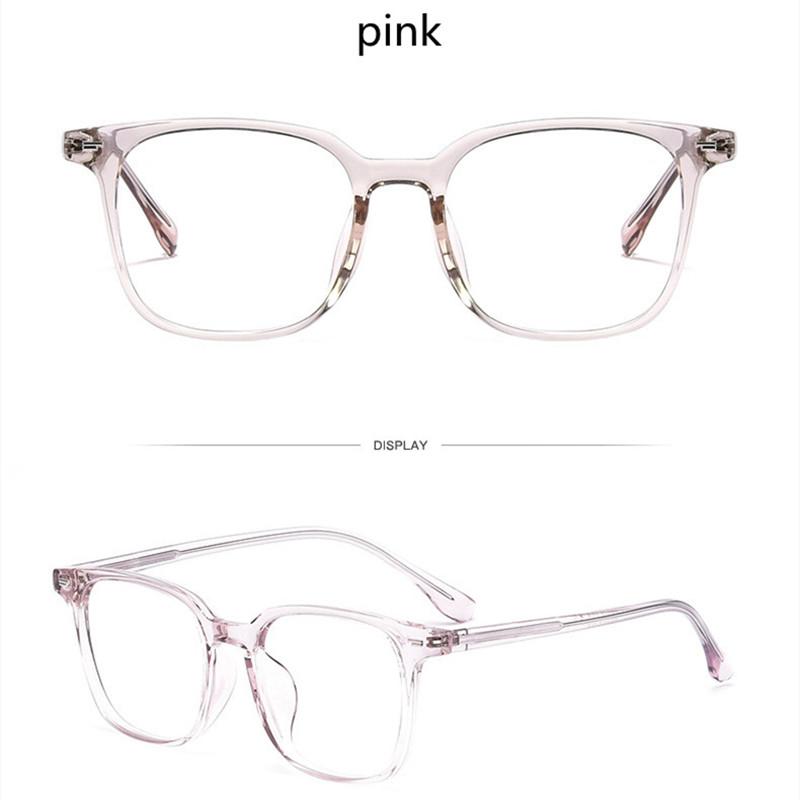 

Square Blue Light Blocking Computer Glasses gentlemen Woman Reading Prescription Transparent Glasses Male Far Sight Glasses +1.5 +1.75 for daily use +75