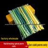 Spiral Curl Perm Rods with Hollow Core for Hot and Cold Waves - Hairdressing Supplies for Small and Large Curls