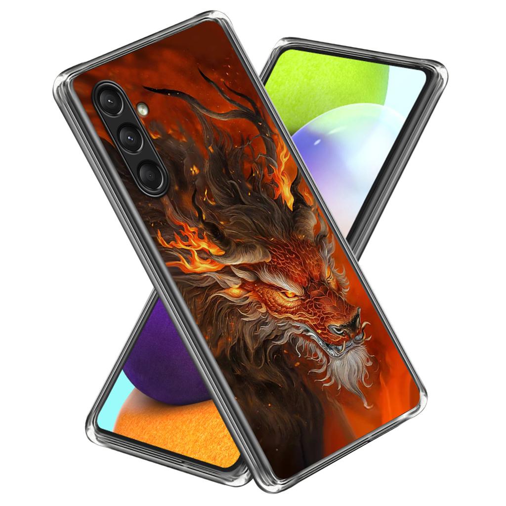 For Samsung Galaxy A16 5G/A16 4G Case Shock-Absorbent TPU Pattern Printed Phone Cover