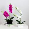 1/2pcs Artificial Silk Orchid Flowers, Lifelike Real Touch Phalaenopsis for Home Decor, Table Centerpiece, Vase Arrangement