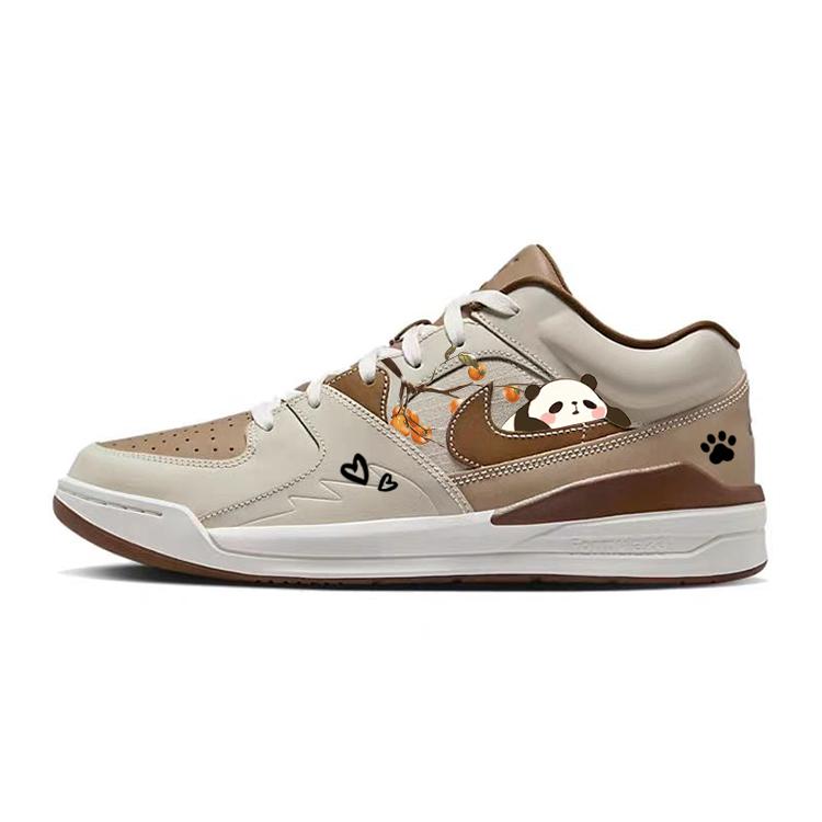 Jordan Stadium 90 Cushioning Coverage Low top Casual Shoes Men s Dark Brown HF5754-221(Team366-) 44.5