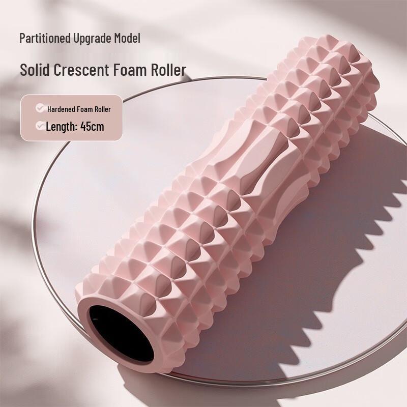 WEZHO Dual-Zone Crescent Solid Foam Roller