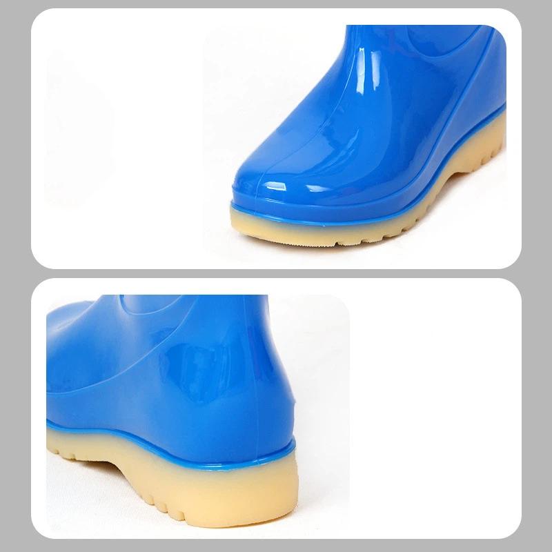 Ladies' Outdoor Anti Slip Wear Resistant Lightweight Comfortable Rain Shoes Rubber Shoes