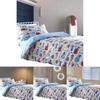 Car Trucks Diggers Cartoon Pattern 3d Digital Printed Bed Set With Polyester Cotton For Kids Bedroom Decor