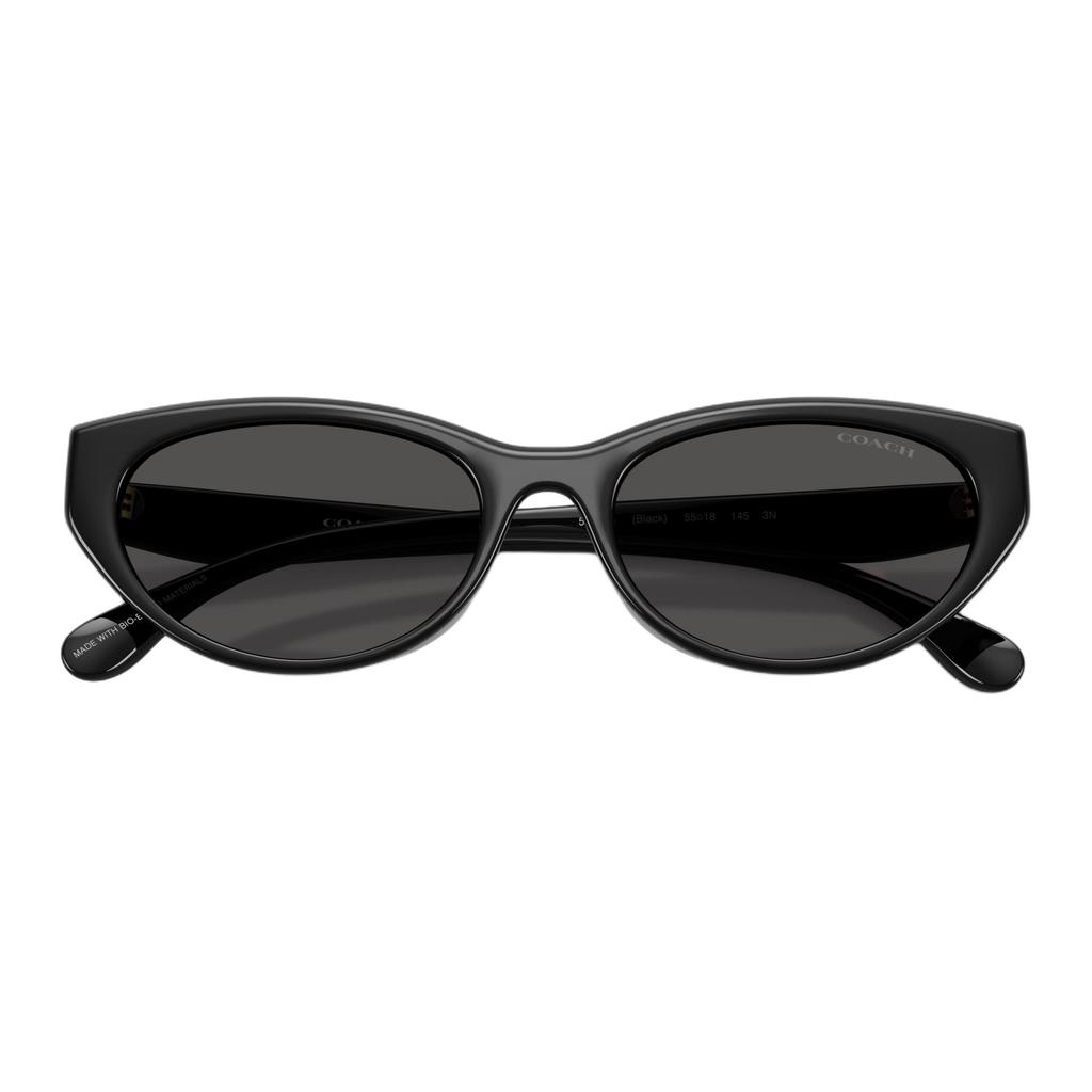 Coach 8456D Cat Eye Sunglasses With Logo Unisex Sunglasses Multicolor 0HC8456D